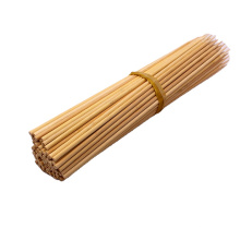 INCLUSO Venta caliente Color Natural Ecológico Bambú BBQ Brocheta Palo Brocheta de bambú con precio barato